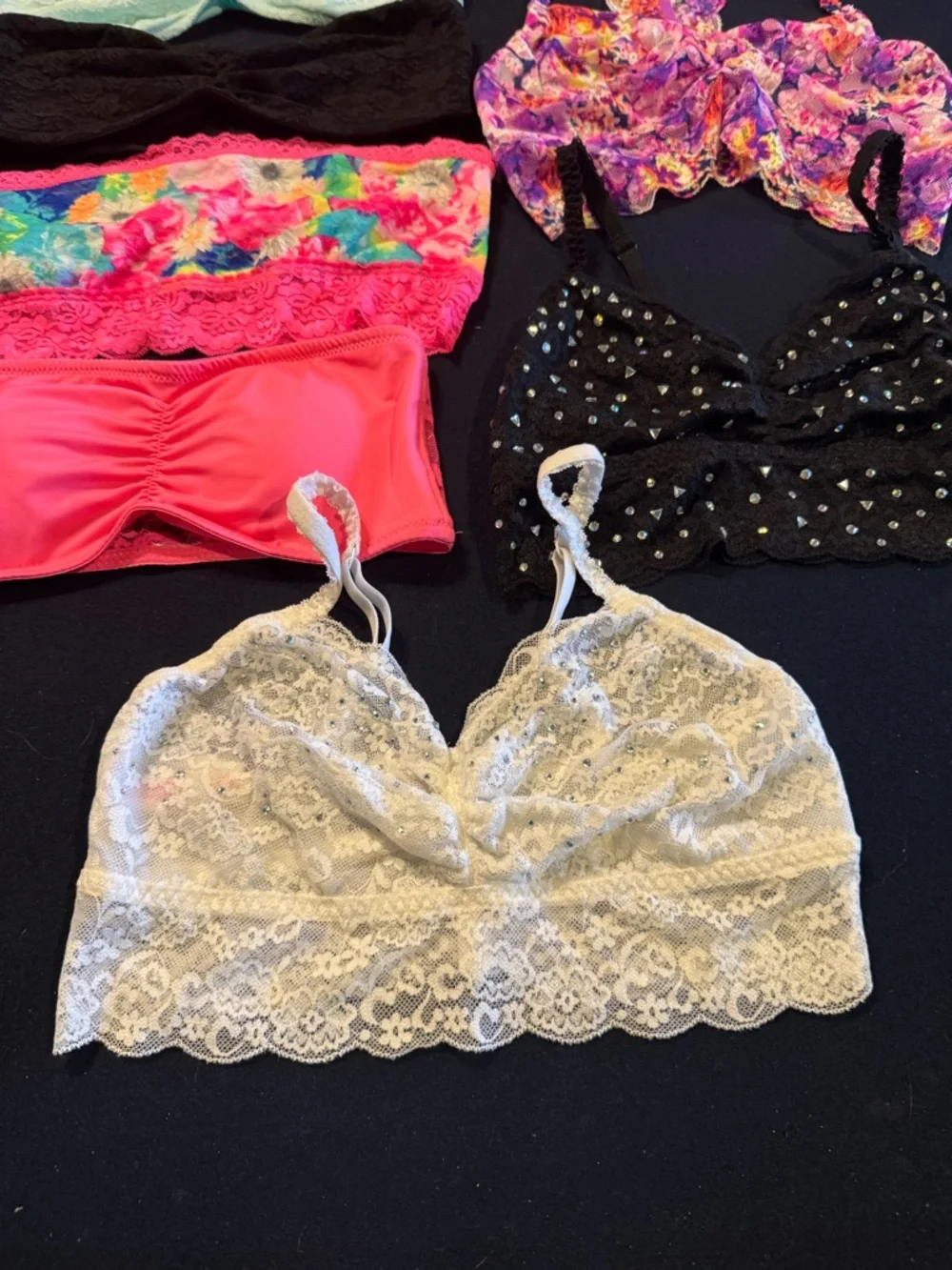 PINK Victoria's Secret Bralettes 7 sized Medium